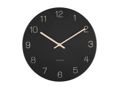 Dizajnové nástenné hodiny 5788BK Karlsson 30cm