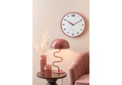 Designové nástěnné hodiny 6028RD Karlsson 40cm