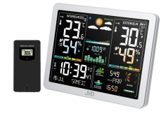Rádiom riadená meteorologická stanica JVD RB3568