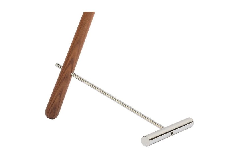 Dizajnové stolné hodiny Nomon Puntero Walnut N 94cm