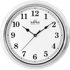 Nástenné hodiny s tichým chodom MPM Naples - A - E01.4506.70