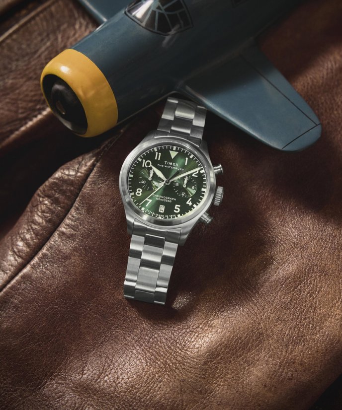 Timex Waterbury Traditional Ace Chronograph TW2Y19100UK