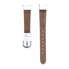 Kožený řemínek na hodinky  PRIM RB.13102 bílý (12mm)