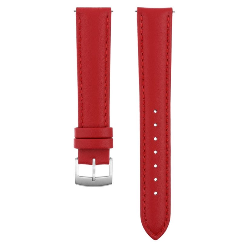 Kožený remienok na hodinky PRIM RB.15906 (18 mm) - červený - RB.15906.1816.2020.L2