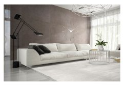 Dizajnové nástenné hodiny I200MGP light grey IncantesimoDesign 90-100cm