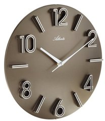 Dizajnové nástenné hodiny AT4397-3 Atlanta 30cm