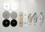 Dizajnové nástenné hodiny I501BN white IncantesimoDesign 40cm