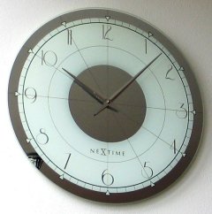 Dizajnové nástenné hodiny 8125 Nextime Fancy 43cm