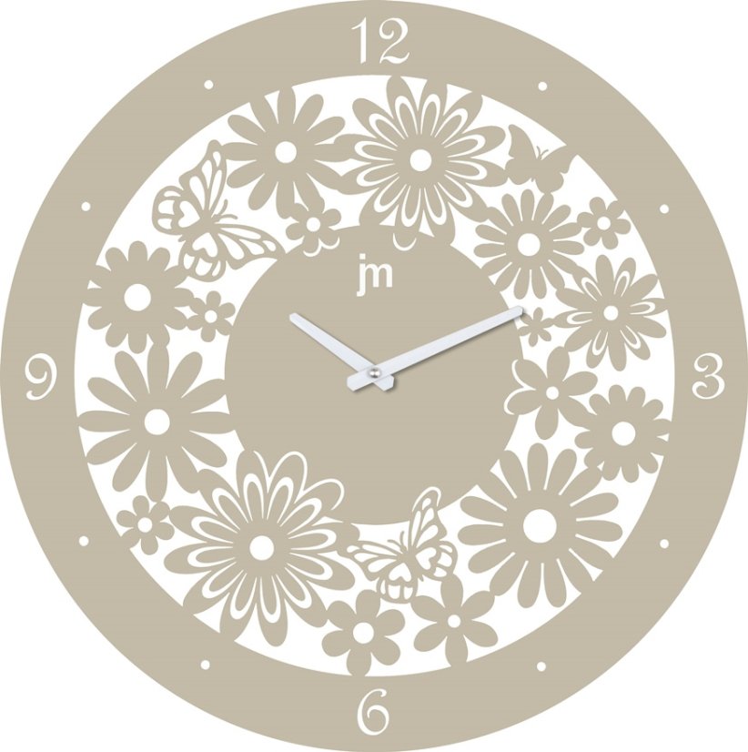 Dizajnové nástenné hodiny 14984T Lowell 50cm