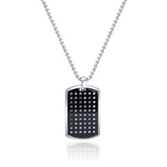 Oceľový náhrdelník JVD SSSN0011XF9CE50