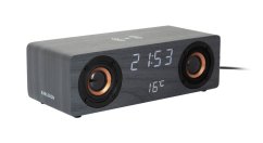 Radiobudík s nabíječkou smartphonů a Bluetooth reproduktorem 6059BK Karlsson 25cm