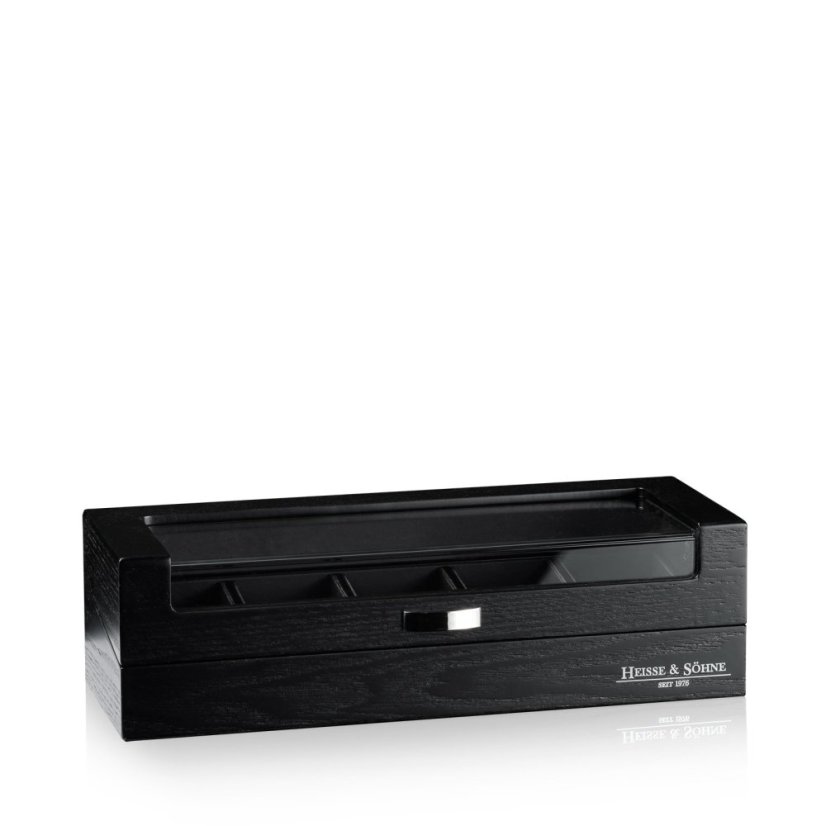 Kazeta na hodinky HEISSE & SÖHNE 70019-146 HS Oxford 5 - Dark Oak