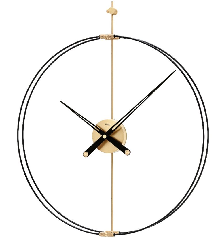 Designové nástěnné hodiny 9655 AMS 70cm