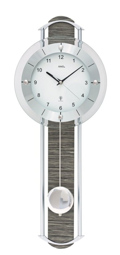 Kyvadlové nástěnné hodiny 5304 AMS řízené rádiovým signálem 60cm Kyvadlové nástěnné hodiny 5304 AMS řízené rádiovým signálem 60cm