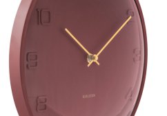 Dizajnové nástenné hodiny 6084RD Karlsson 31cm