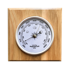 Nástenný drevený barometer JVD BA230/68