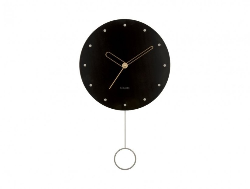 Designové nástěnné hodiny 5893BK Karlsson 50cm