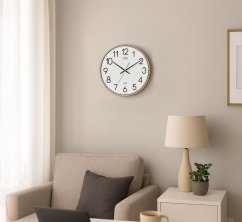 Nástenné hodiny s tichým chodom JVD HX8016.2