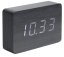 Designový LED budík - hodiny 5653BK Karlsson 15cm