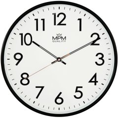 Nástenné hodiny s tichým chodom MPM Rena - B - E01.3877.90