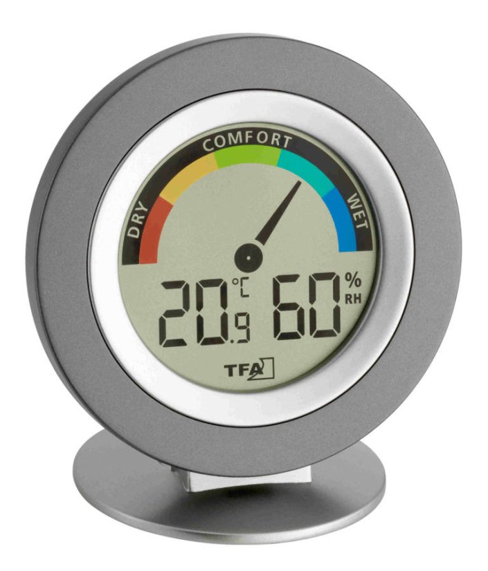 TFA 30.5019.10 - Teplomer s vlhkomerom COSY