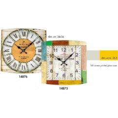 Dizajnové nástenné hodiny 14875 Lowell 34cm