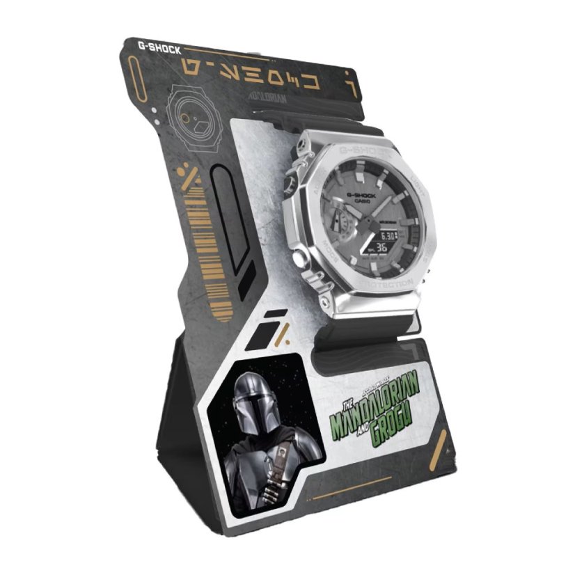 CASIO GM-2100-1AER-MAN  G-Shock Star Wars: The Mandalorian and Grogu