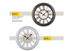Designové nástěnné hodiny L00891B Lowell 29cm