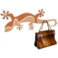 Dizajnový nástenný vešiak 54-13-1 CalleaDesign 93cm (viac farieb) Farba béžová-12 - RAL7044