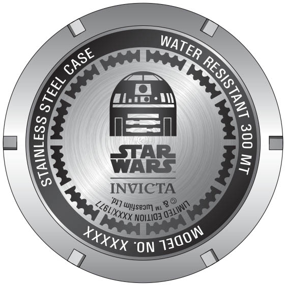 Invicta Star Wars Quartz 52mm 27672 R2-D2