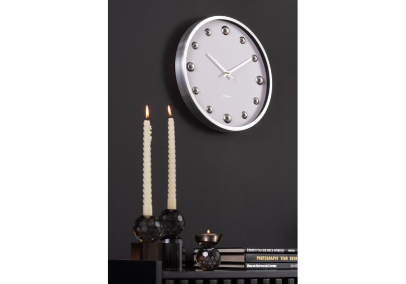 Dizajnové nástenné hodiny 5971WH Karlsson 35cm