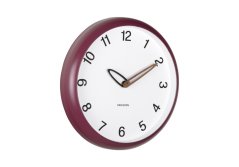 Dizajnové nástenné hodiny 6043PU Karlsson 30cm