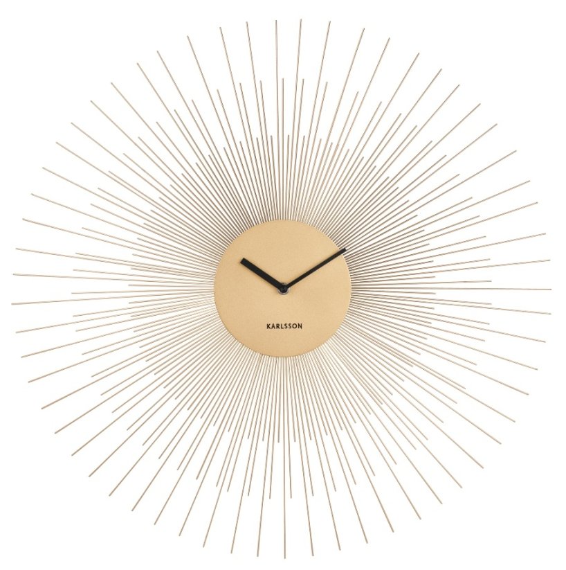 Dizajnové nástenné hodiny 5818GD Karlsson 60cm