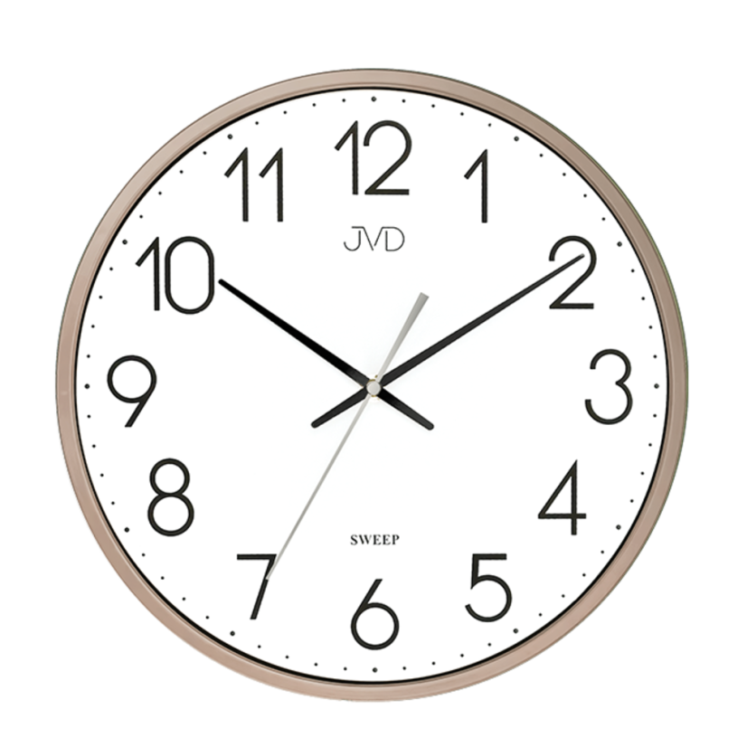 Nástenné hodiny s tichým chodom JVD HX8016.2
