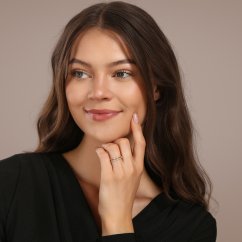Zlatý prsteň ZR0270XJ71-7355 (585/1000) Veľ.55 1,73g