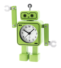 Dětský budík ROBOT s tichým chodem JVD SRP2305.1