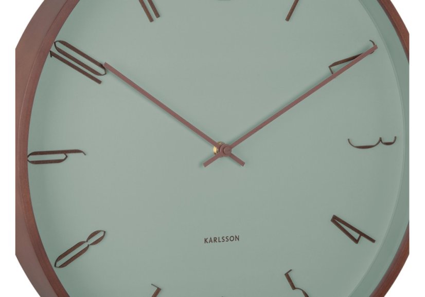 Dizajnové nástenné hodiny 6014GR Karlsson 40cm