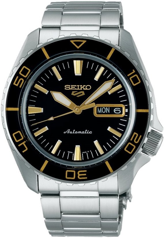 Seiko SRPK99K1 Seiko 5 Sports SNZH5 Blacktone Redux