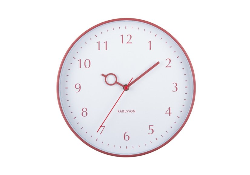 Dizajnové nástenné hodiny 5992RD Karlsson 30cm