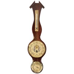 Barometer 8003 s teplomerom a vlhkomerom - zlatý - E16.4638.000254