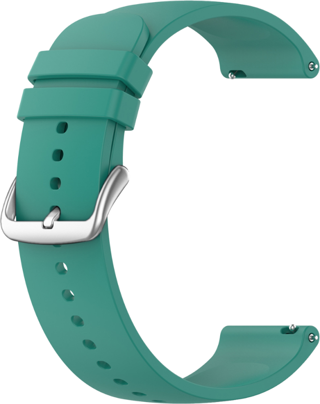 LAVVU Zelený silikónový remienok na hodinky - 22