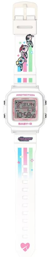 CASIO BGD-10KPP-7ER Baby-G + PLUS x Powerpuff Girls Collaboration Model