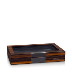 Kazeta na manžety a prstene HEISSE & SÖHNE 70019-188.159 HS Vegas - Ebony -manž.gombičky, prstene