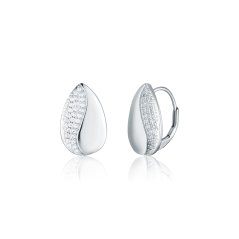 Stříbrné náušnice JVD SVLE2504XJ6BI00