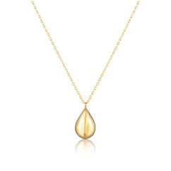 Oceľový pozlátený náhrdelník JVD SSSN0088X20GO45