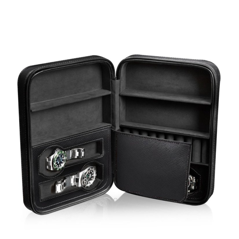 Pouzdro na šperky, hodinky a sluneční brýle HEISSE & SÖHNE 70019-157.71 Organizer Saffiano