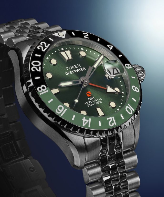 Timex Deepwater Meridian 200 Automatic GMT TW2Y64100UK