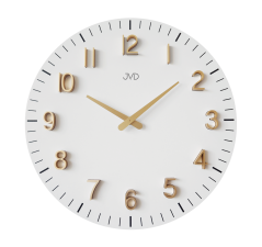 Dřevěné designové hodiny JVD HC404.1