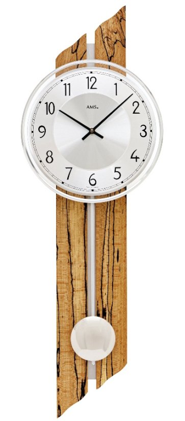 Kyvadlové nástěnné hodiny 7468 AMS 65cm