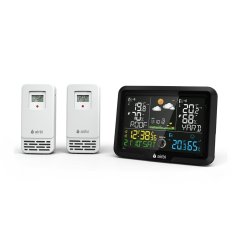 Airbi DUO Color - meteostanica s 2 bezdrôtovými čidlami a farebným displejom